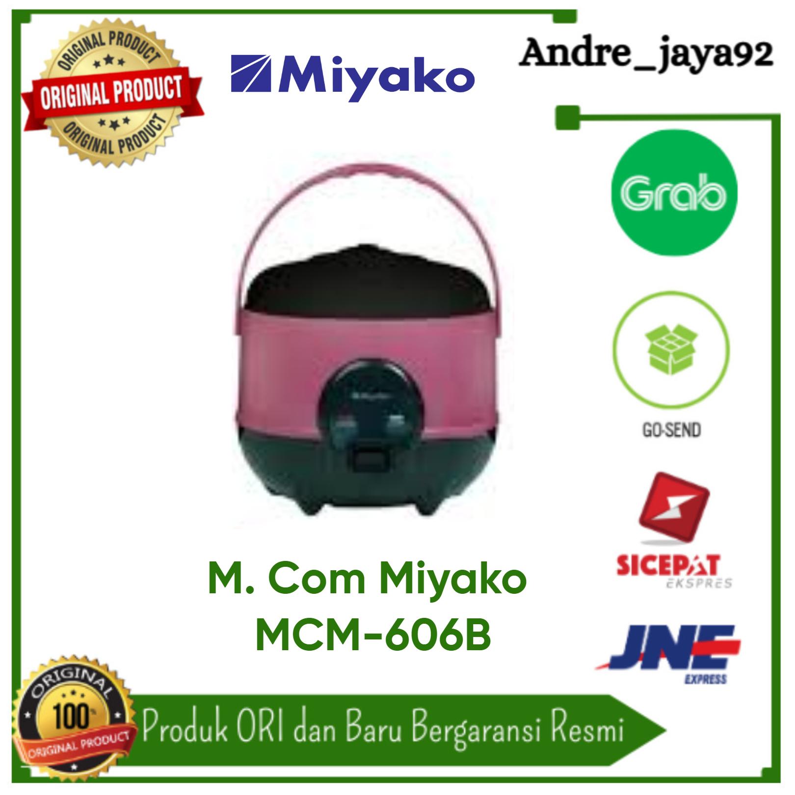 Rice Cooker Miyako MCM 606 B SBC Magic Com Mini Miyako 606 SBC Nanoal