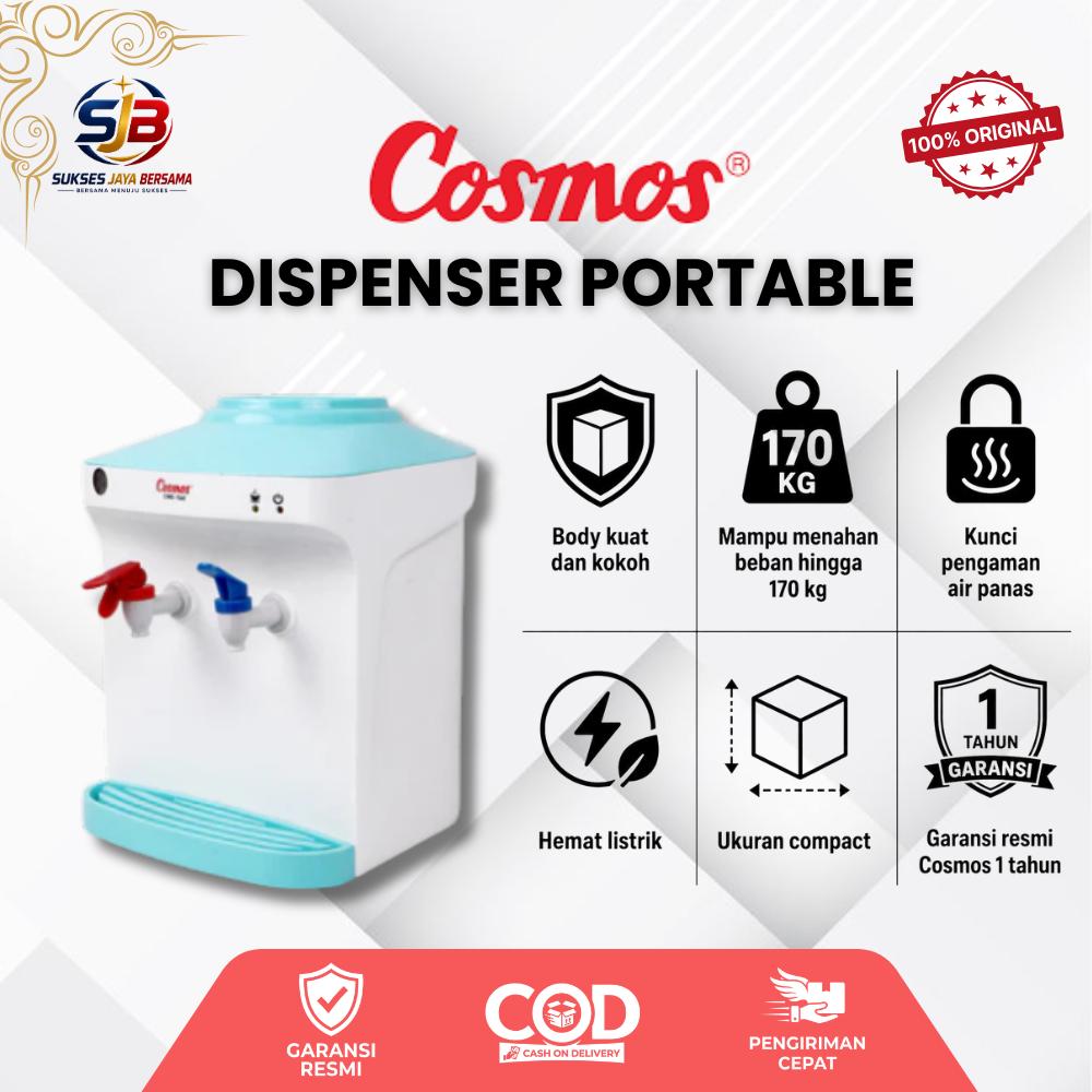 COSMOS Dispenser CWD 1060 Dispenser Meja Portable Hemat Listrik Garansi Resmi