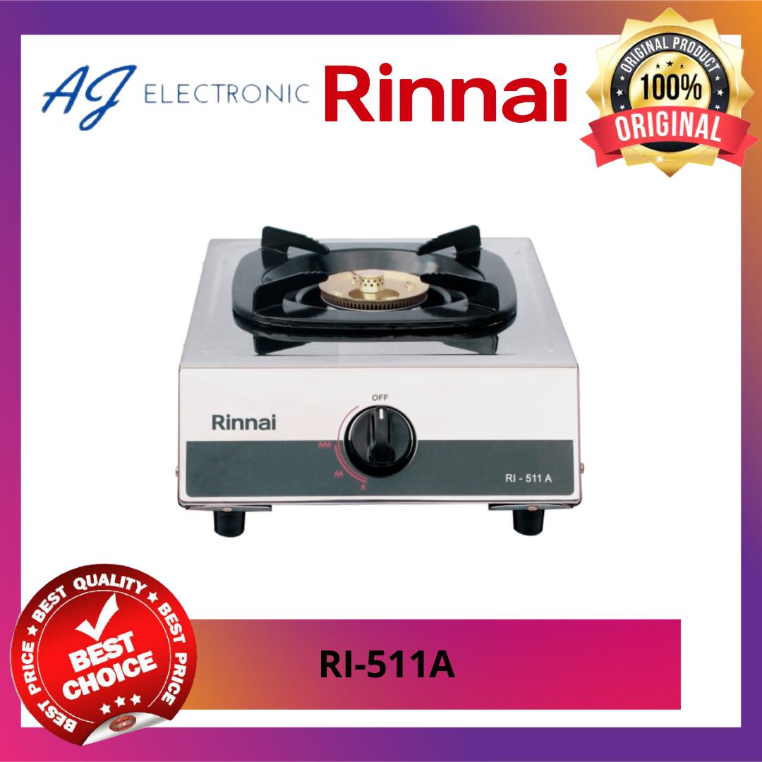 KOMPOR GAS RINNAI RI-511A / RI511A , KOMPOR GAS 1 TUNGKU