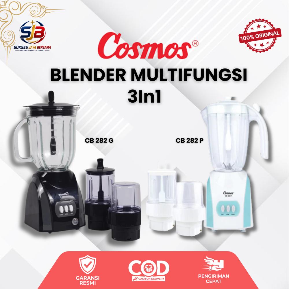 COSMOS Blender Multifungsi CB 282 G | CB 282 P Blender 2L Multifungsi 3In1 Garansi Resmi