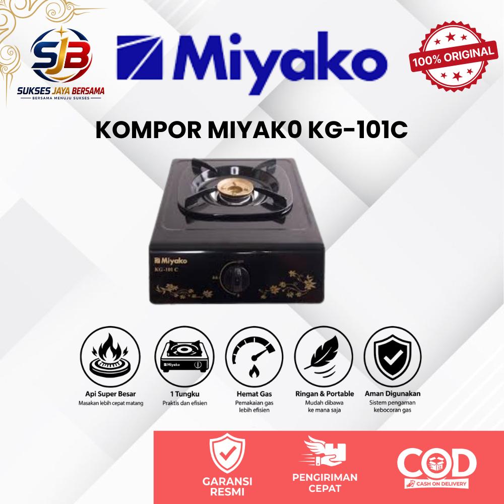 KOMPOR GAS 1 TUNGKU MIYAKO KG-101C
