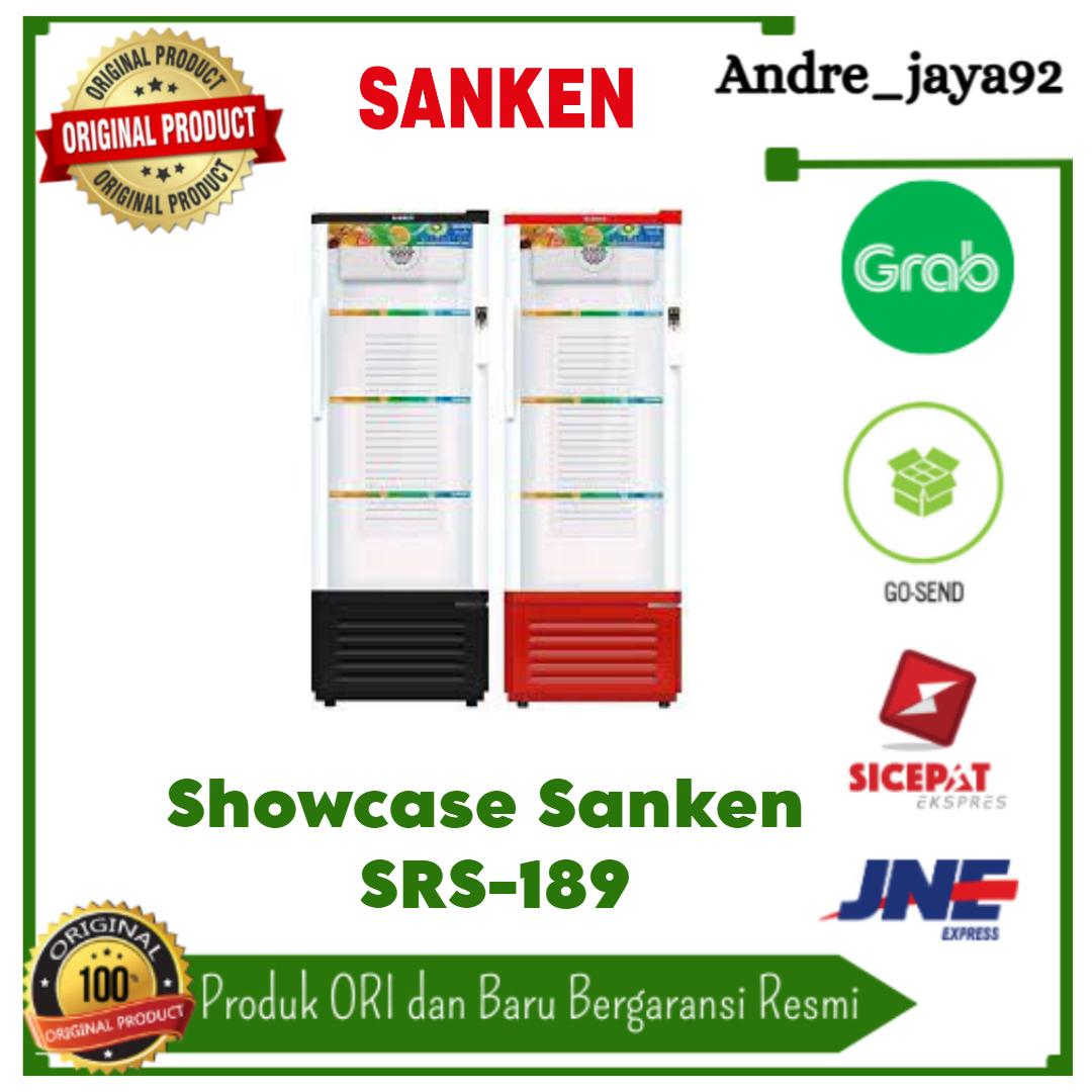 Showcase Lemari Pendingin Sanken 3 Rak SRS-189/SRS189