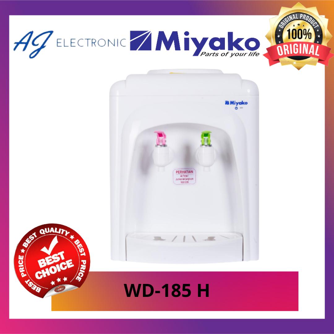 DISPENSER MIYAKO WD-185H / WD 185 H , GALON ATAS (HOT & NORMAL)