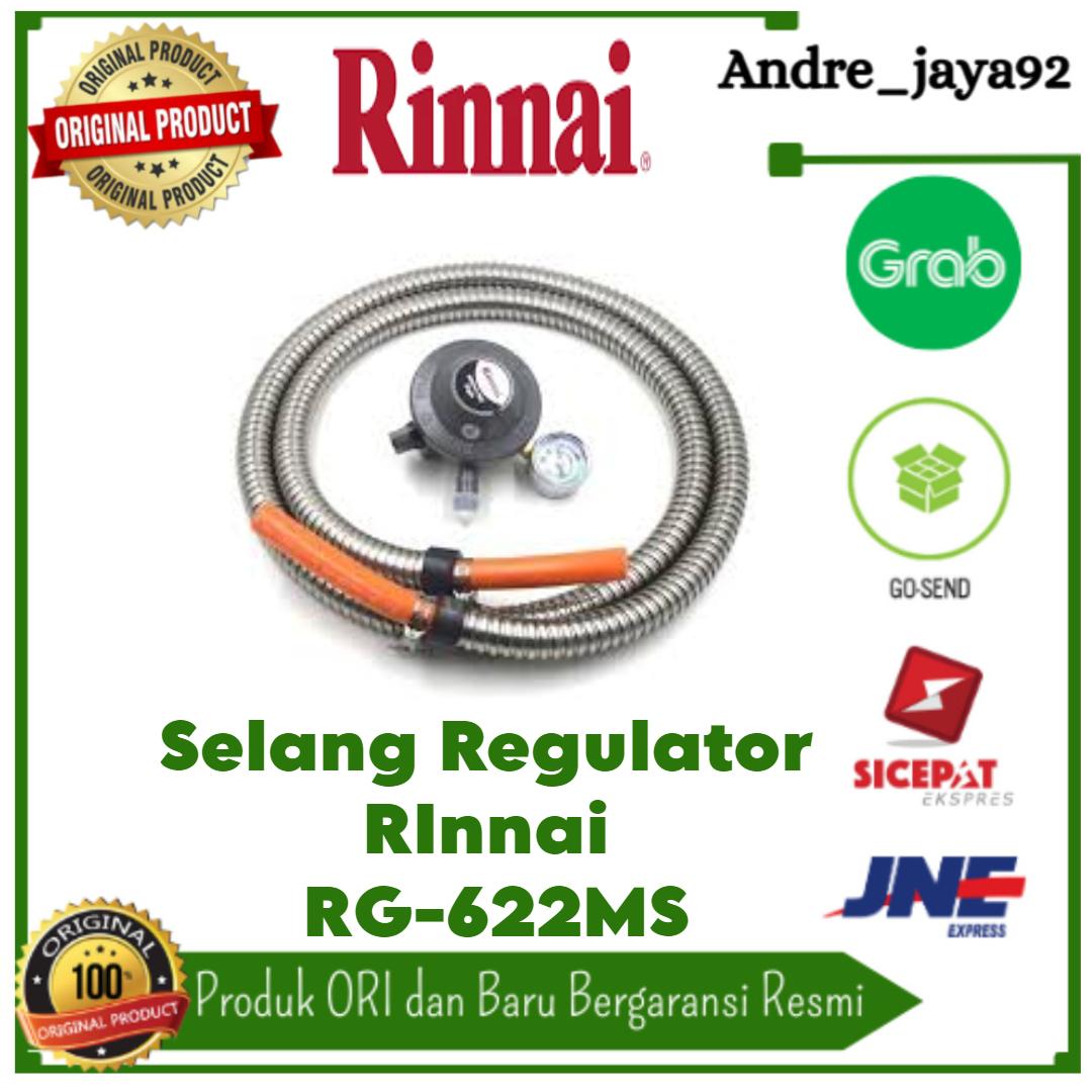 Paket Selang Plus Regulator 1 set Rinnai RG-622MS