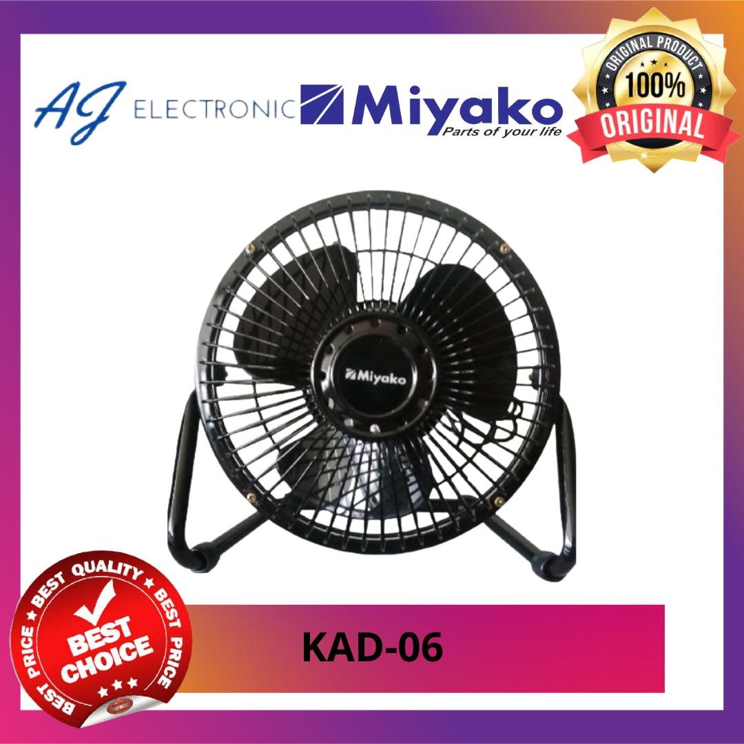KIPAS ANGIN MIYAKO KAD-06 / KAD06 , Kipas angin meja 6inch