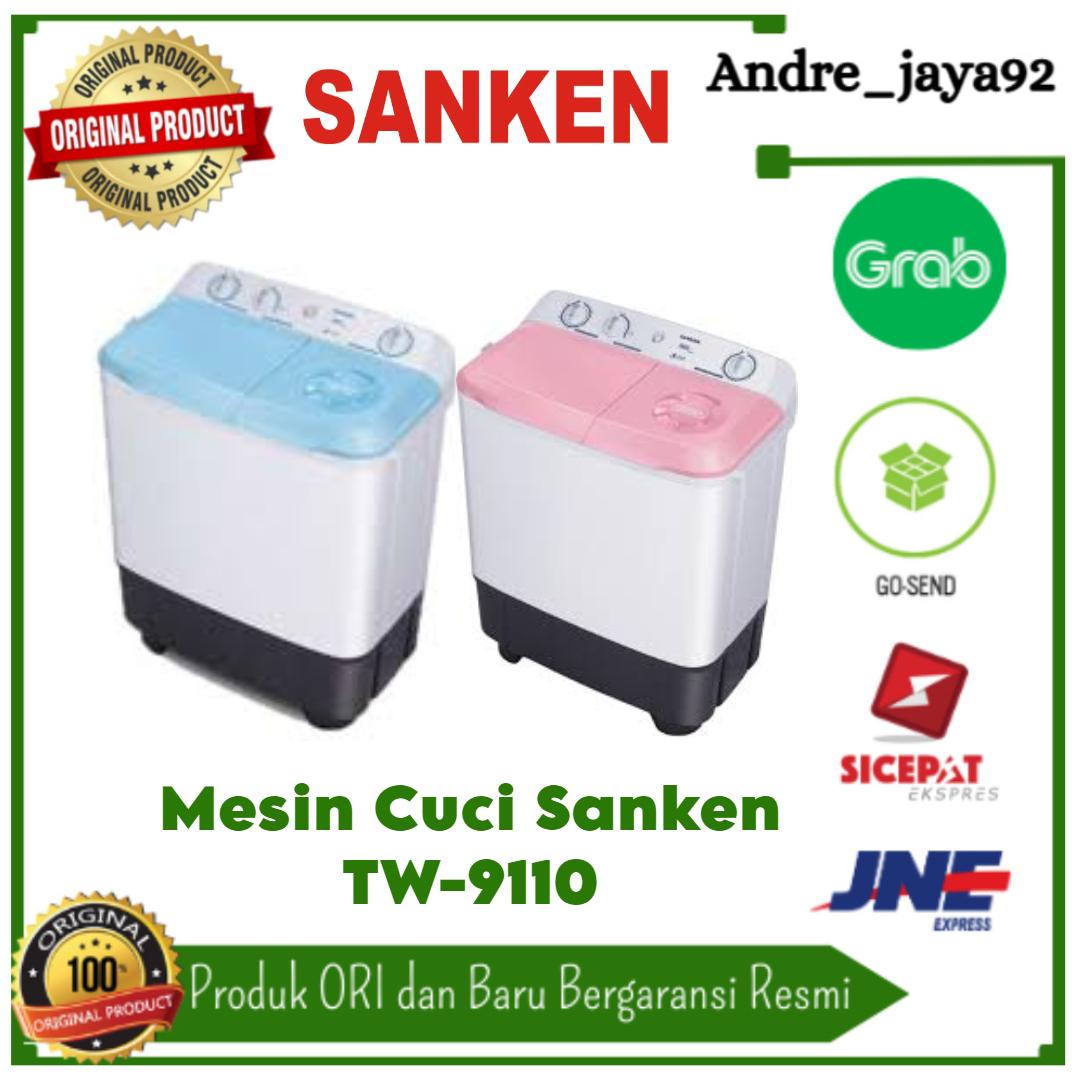 Mesin Cuci Manual Dua Tabung Sanken Tw-9110