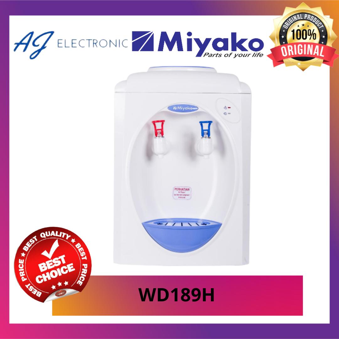Dispenser Miyako WD-189 H / WD189H , Galon atas 2 kran panas dingin