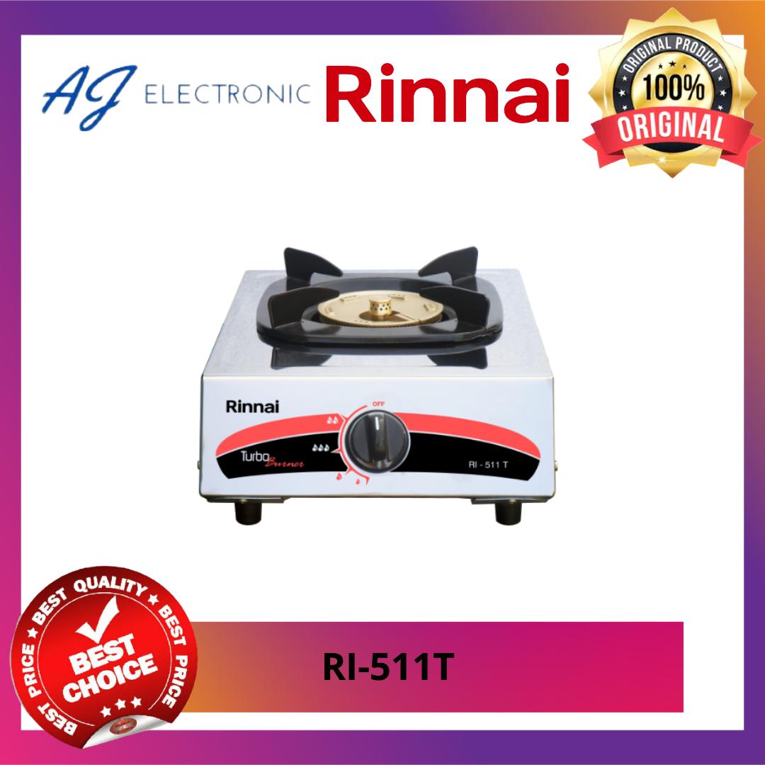 KOMPOR GAS RINNAI RI-511T / RI511T , KOMPOR GAS 1 TUNGKU