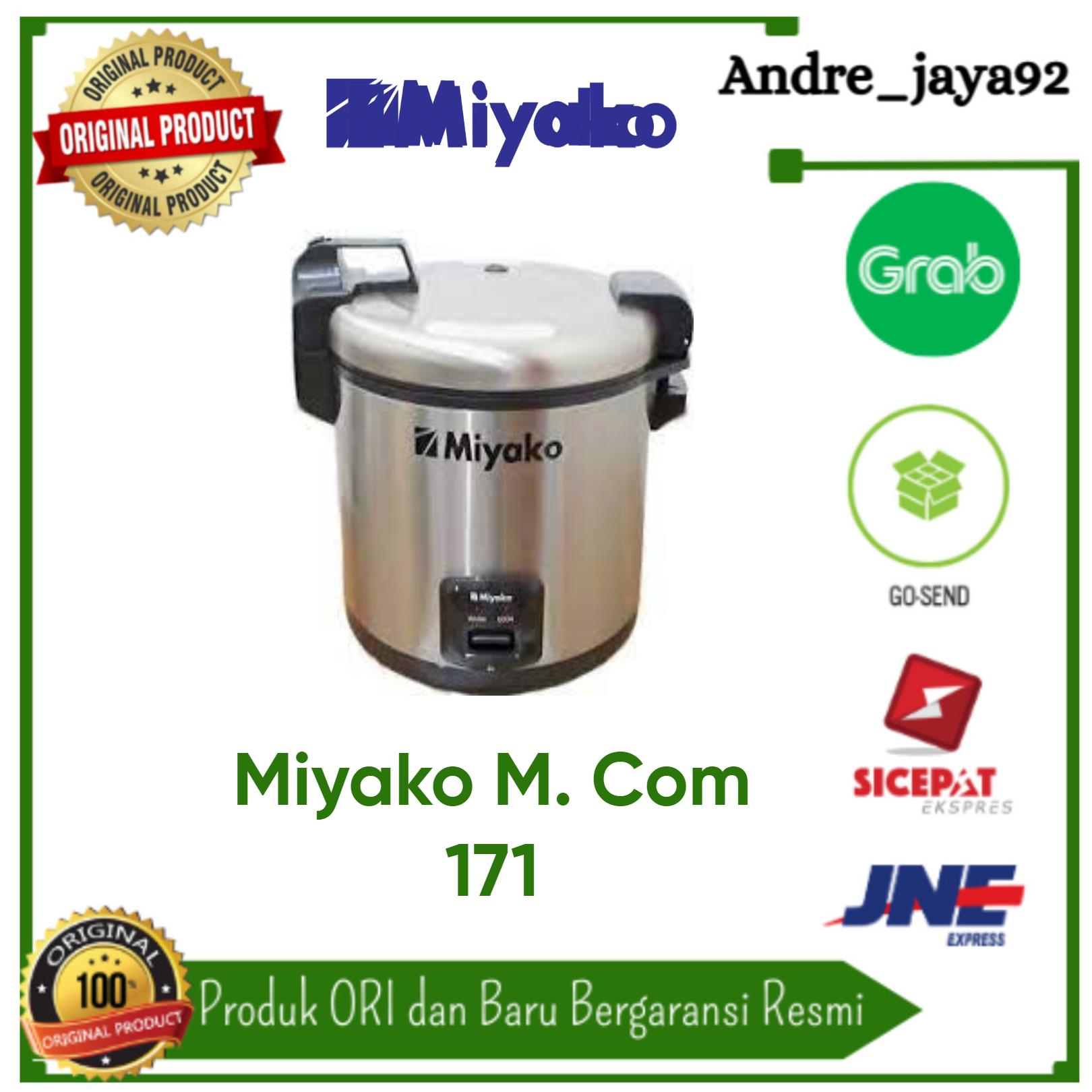 Magic Com dan Warmer Miyako liter MCG-171