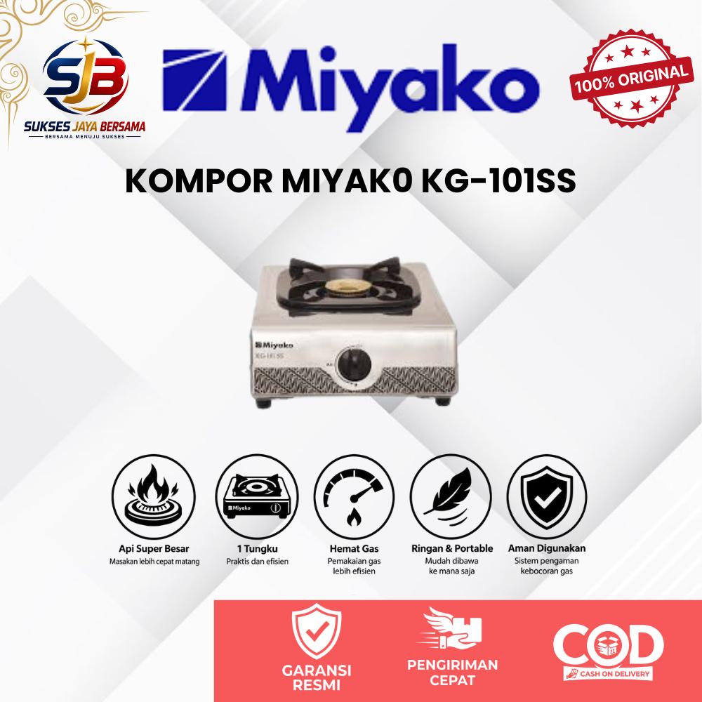 KOMPOR GAS  1 TUNGKU MIYAKO KG-101SS / KG101SS