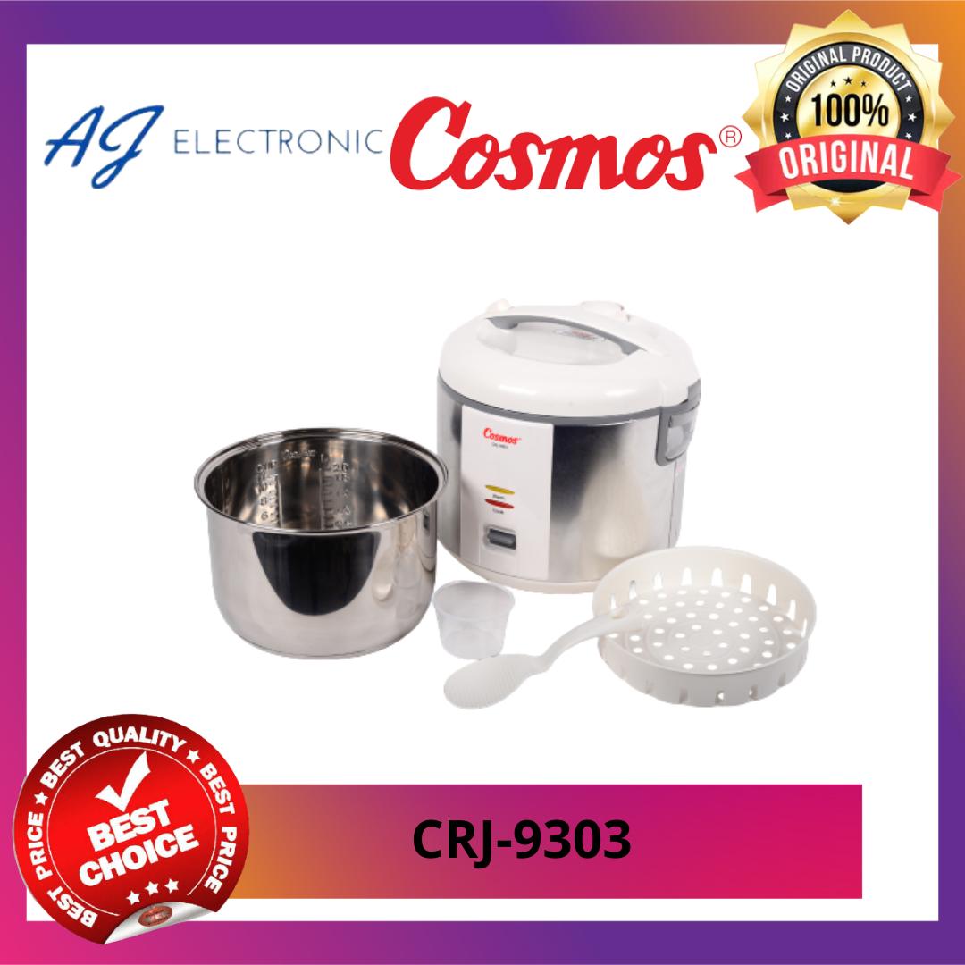 RICE COOKER COSMOS CRJ-9303SS / CRJ9303 , MEGICOM COSMOS 2 LITER