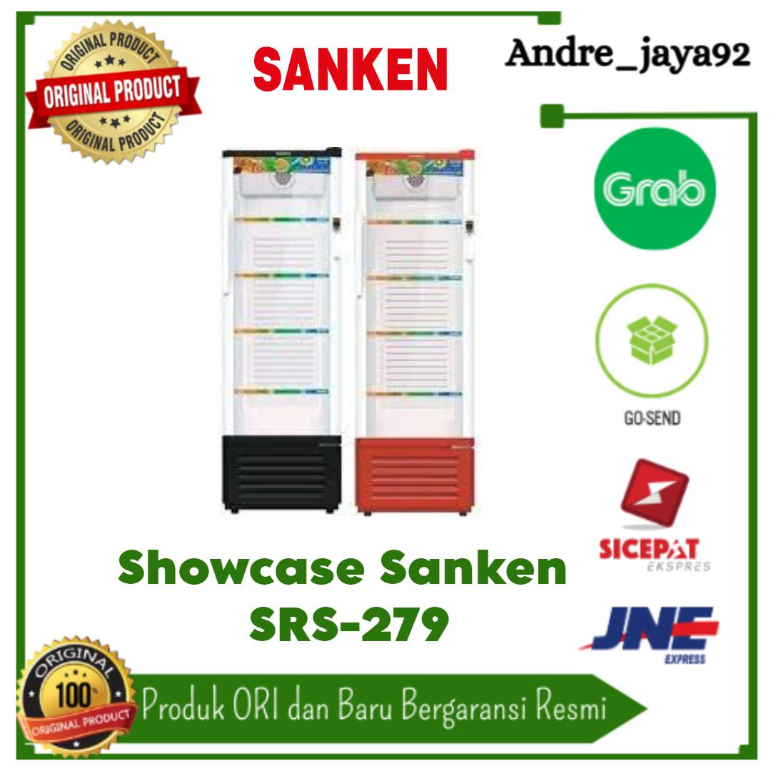 SHOWCASE SANKEN SRS-279 / SRS279, LEMARI PENDINGIN MINUMAN