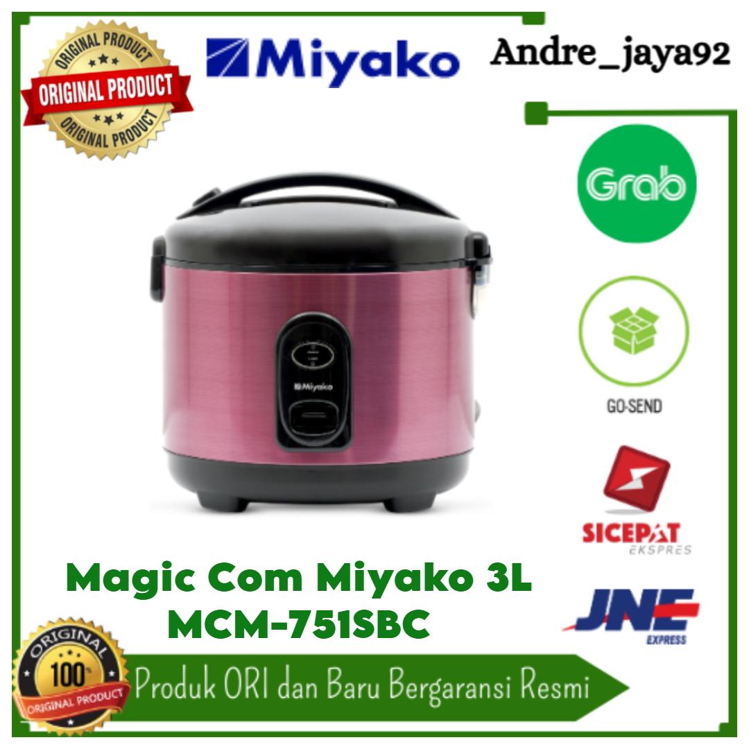 Magic Com Rice Cooker Miyako 3 Liter MCM-751SBC
