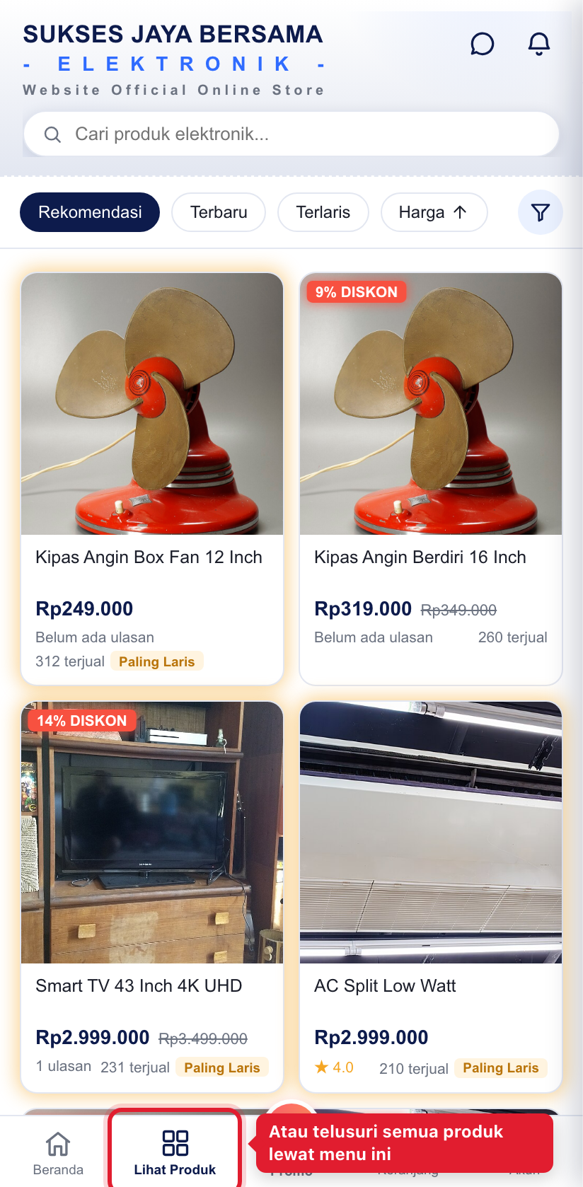 Buka katalog untuk menelusuri per kategori